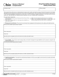Blank Ohio Dfsp 5 Template