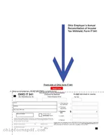 Blank Ohio It 941 Template